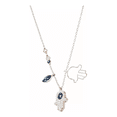 thumbnail image 4 of Collar Swarovski Mano De Fátima Hamsa + Kit De Regalo, 4 of 5