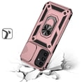 thumbnail image 2 of For Samsung Galaxy A14 5G Case with Stand, Camera Lens Protection & 360° Rotate Ring Kickstand, Shockproof Edge Bumper Cover ,Xpm Phone Case [ Rose Gold ], 2 of 10