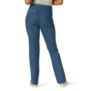 Chic Womens Easy Fit Elastic Waist Pull On Pant