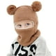 thumbnail image 5 of Conjunto de gorro de invierno ANGGREK bufanda gorro de punto orejeras forro grueso, 5 of 5