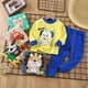 thumbnail image 3 of Conjunto de ropa interior navideña para niños, pijamas térmicos de manga larga de algodón con dibujos animados, otoño e invierno, 3 of 4