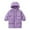 Purple, variant on REDARER Girls Long Puffer Coat, Thickened Hooded Down Jacket for Kids, Warm Winter Outerwear for Cold Weather Comfort,Size:3-4 Years