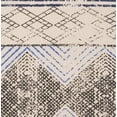 thumbnail image 3 of French Connection Stonewash Printed Cotton Accent Rug, Light Blue, 4x6, 3 of 6