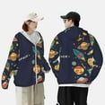 thumbnail image 6 of Gaeub Space Men's and Women's UPF 50+ Long-Sleeved Sun Protection Clothing, Fishing Shirt Long Sleeve Zip - X-Large, 6 of 9