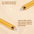 thumbnail image 4 of Barra de sombra de ojos individual en crema con barra de esponja para difuminar, maquillaje en barra de sombra de ojos, crayón en barra abrillantador de ojos resistente al agua y de larga duración, 4 of 6