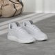 thumbnail image 2 of Zapatillas Feethit para mujer, tenis y correr, zapatillas ligeras e informales para viajes, gimnasio, trabajo, camarera, enfermera, color blanco claro, 9, 2 of 7