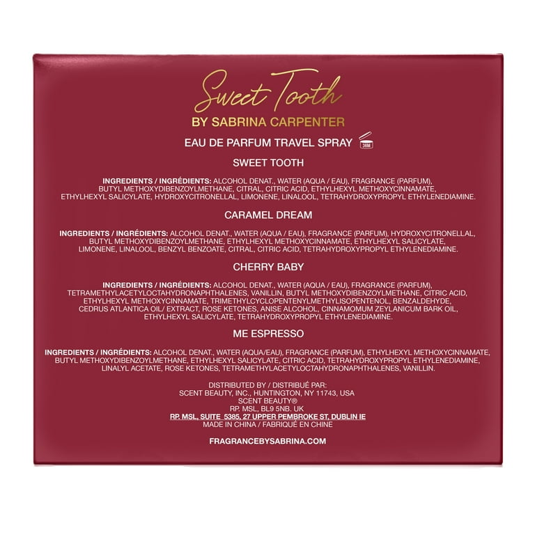 Sweet Tooth Travel Quatro Eau De Parfum Giftset - Walmart.com