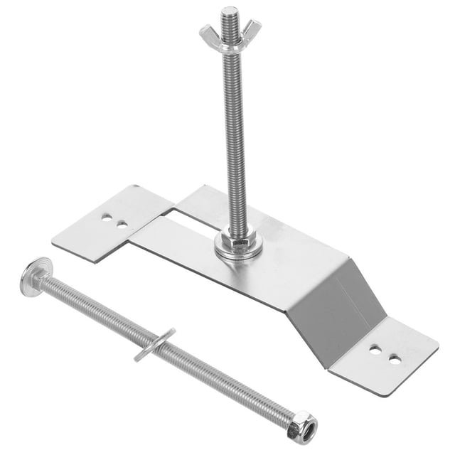 LOVEVER Support de Pneu de Rechange Support de Transport pour Pneu de Rechange Support Mural pour Pneu Porte-Bagages Support de Roue Support de Remorque pour Pneu de Rechange Kit de Support de Roue de Remorque Support de Pneu de Remorque en Métal 3.35”X2.32”X