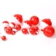 thumbnail image 4 of 10 flotadores de pesca ABS duros, a granel, color rojo y blanco 32mm 10 piezas, 4 of 9