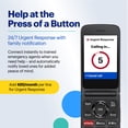thumbnail image 3 of LIVELY Jitterbug Flip3 - Flip Cell Phone for Seniors - Not Compatible with Other Wireless Carriers - Must Be Activated Phone Plan - No SIM Needed - Flip3 Red, 3 of 8