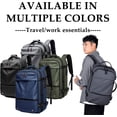 thumbnail image 2 of Ekon Vacuum Backpack, Ekon One Vacuum Back Pack Travel,Airseal Pro Backpack, Large Capacity Travel Back Pack(Blue + Vacuum Pump), 2 of 9