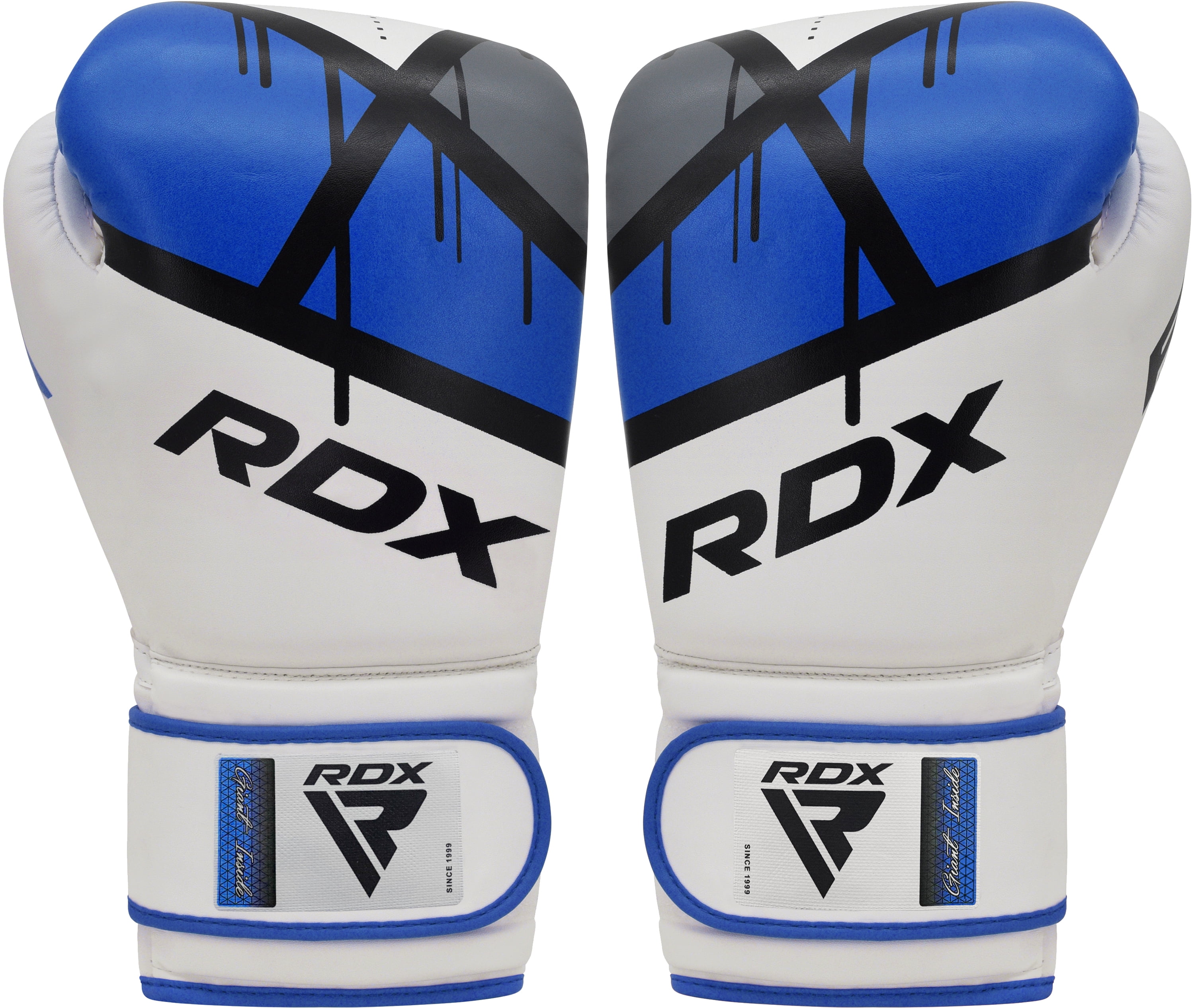 RDX Kids Boxing Gloves, 6oz Junior Training Mitts, Maya Hide Leather Ventilated Palm, Muay Thai Sparring MMA Kickboxing, Punch Bag Speed Ball Focus Pads Punching Workout, Youth Games Fun