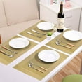 Linjieee Table Mat Insulation Mat Frame Series Placemat Can Be Cut By