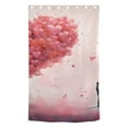 thumbnail image 2 of Valentine's Day Couple Hearts Blackout Curtain Panels Drapes Privacy Assured with Light Filtering Curtains for Living room Bedroom Bathroom Window, 2 of 6
