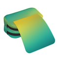 thumbnail image 4 of Disketp Teal To Yellow Gradient Estuche de Lápices de Doble Capa con Tapa Abatible y Cremallera, Organizador Escolar para Adolescentes y Adultos, 4 of 7