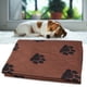 thumbnail image 5 of Alfombrilla para orina para cachorros y perros NikouMX Marrón oscuro 80x90cm, 5 of 8