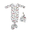 thumbnail image 1 of Saco de dormir suave para bebé con sombrero Manta envolvente de algodón puro Árbol perfke Swaddle para dormir infantil, 1 of 9