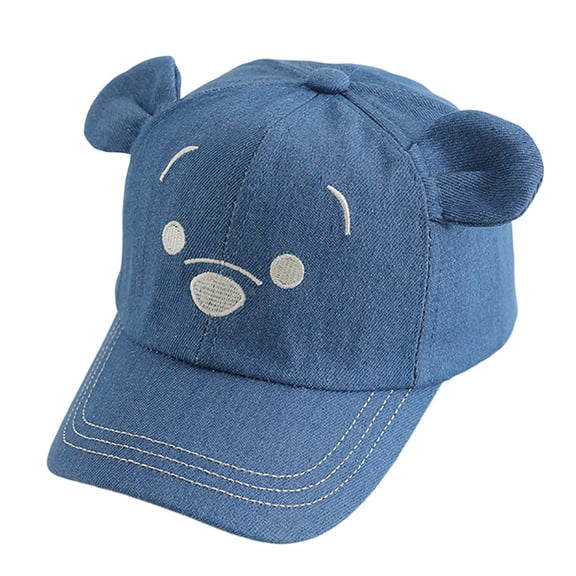 Staki Toddler Hats Boys Toddler Baseball Hat Super Soft Kids Baseball Hat Toddler Boy Baseball Hat Toddler Hats for Girls Dark Blue,3-8 Years