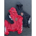 thumbnail image 2 of Sudadera con capucha de algodón lavado de alta calidad para la industria pesada, estilo retro Y2k, con estampado de dados 7 de hip hop, para hombre y mujer, sudadera con cremallera, ropa de calle, 2 of 5