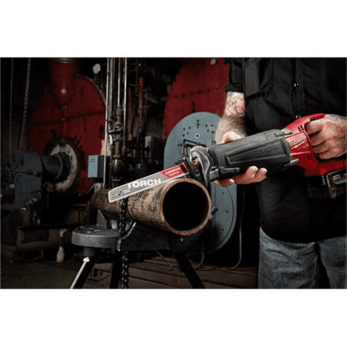 MIlwaukee 9" 7 TPI TORCH CARBIDE TEETH METAL CUTTING SAWZALL RECIP SAW BLADE