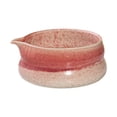 thumbnail image 1 of DOLITY Ceramic Matcha Bowl Handcrafted Gift Tea Making for Home Kitchen Dining Room Pink, 1 of 9