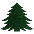 thumbnail image 4 of Bolsa para Cubiertos con Forma de Árbol de Navidad, Decoración Navideña para La Mesa, Tela No Tejida, Juego de Almacenamiento para Cuchillos y Tenedores, Decoración Festiva para El Hogar, Ju, 4 of 5