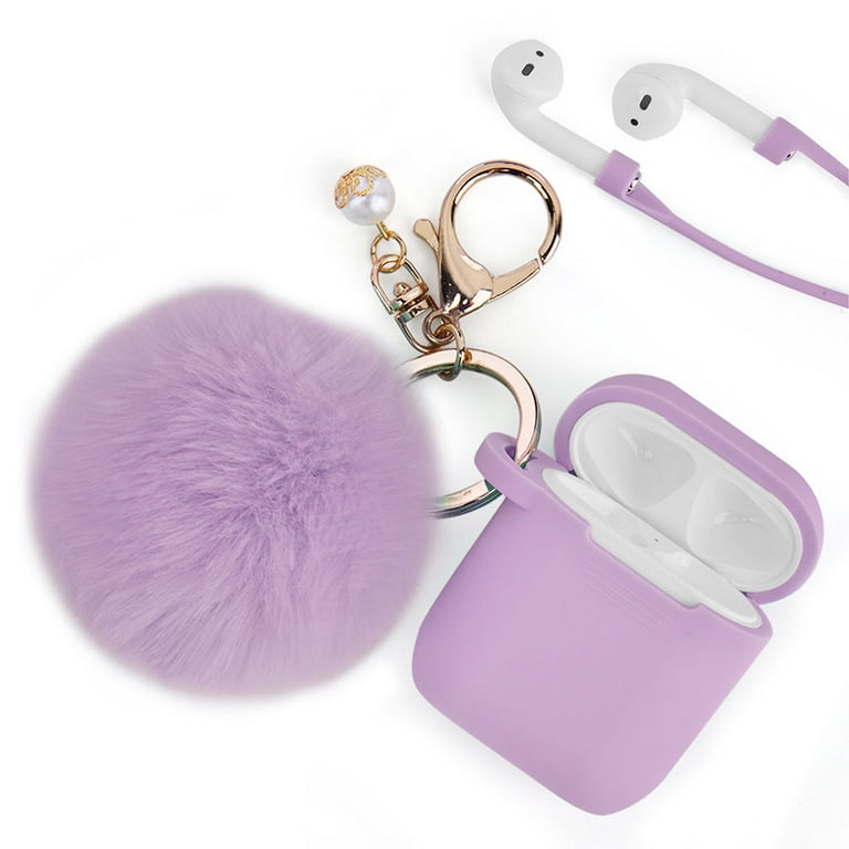 Cute Airpod Cases Silicone with Keychain