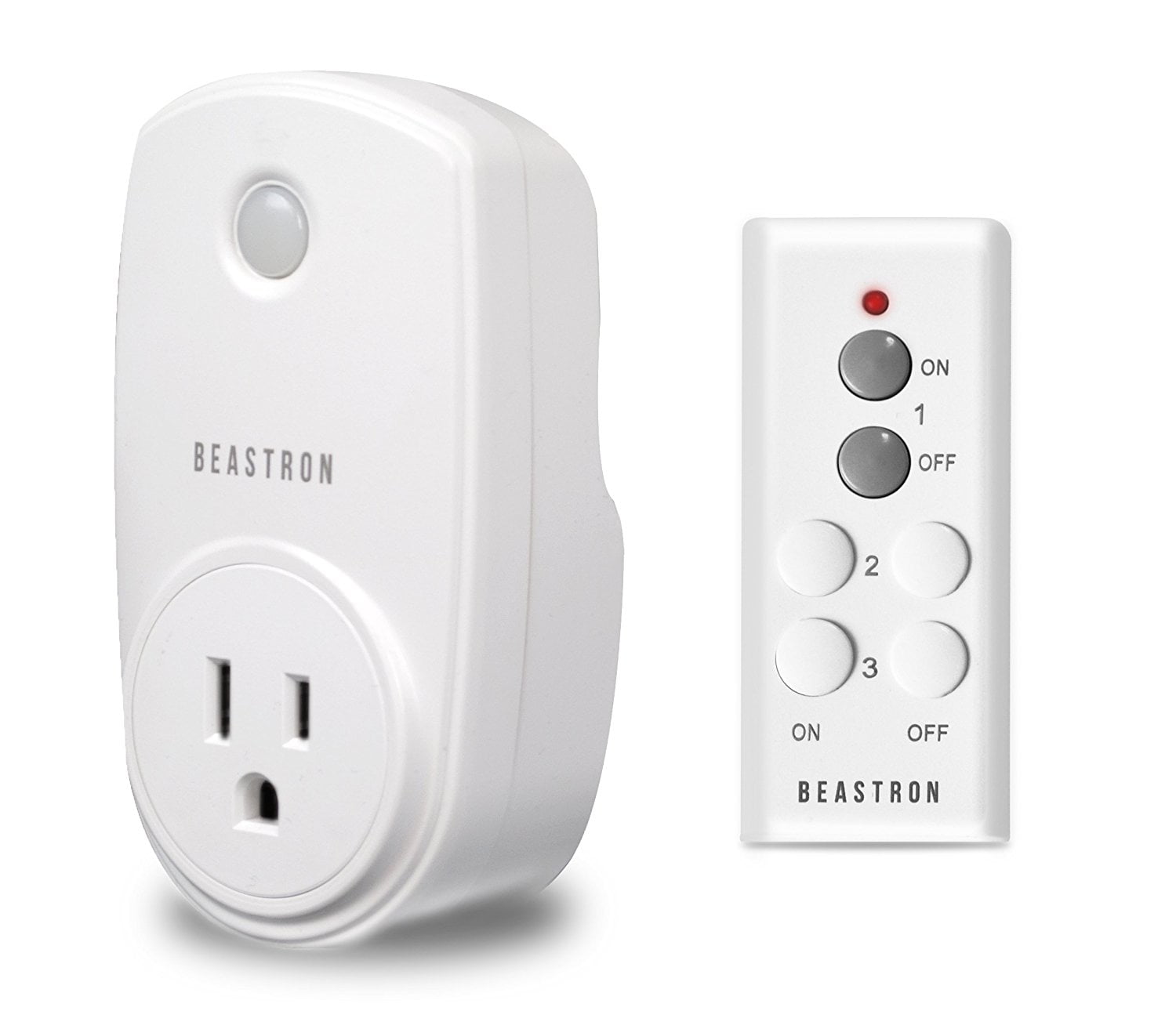 Beastron Wireless Remote Controlled Electrical Outlet (1 Pack)