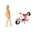 thumbnail image 4 of Juego de 4 s Pintadas a Mano 1/64 Zulema Muñeca de Conducción de Motocicleta para Tren Modelo DIY Diseño de Proyectos Figuras de Dioramas, 4 of 8