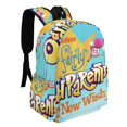 thumbnail image 2 of Los Padrinos Mágicos: Un Nuevo Deseo-theme Backpack, Campus style schoolbag Bookbag with Adjustable Shoulder Straps And Large Zip Compartment, Unisex Travel Bags.42x30x15cm, 2 of 6