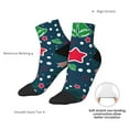thumbnail image 6 of Pofeuu Christmas Print 30cm Socks, Adult Running Hiking Socks for Youth and Adult, 6 of 7