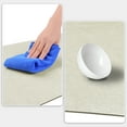 thumbnail image 4 of Unique Bargains 1 Pc Kitchen Rugs Cushioned Anti Slip Kitchen Mats Waterproof Non Slip Rug Beige 18" x 28", 4 of 6