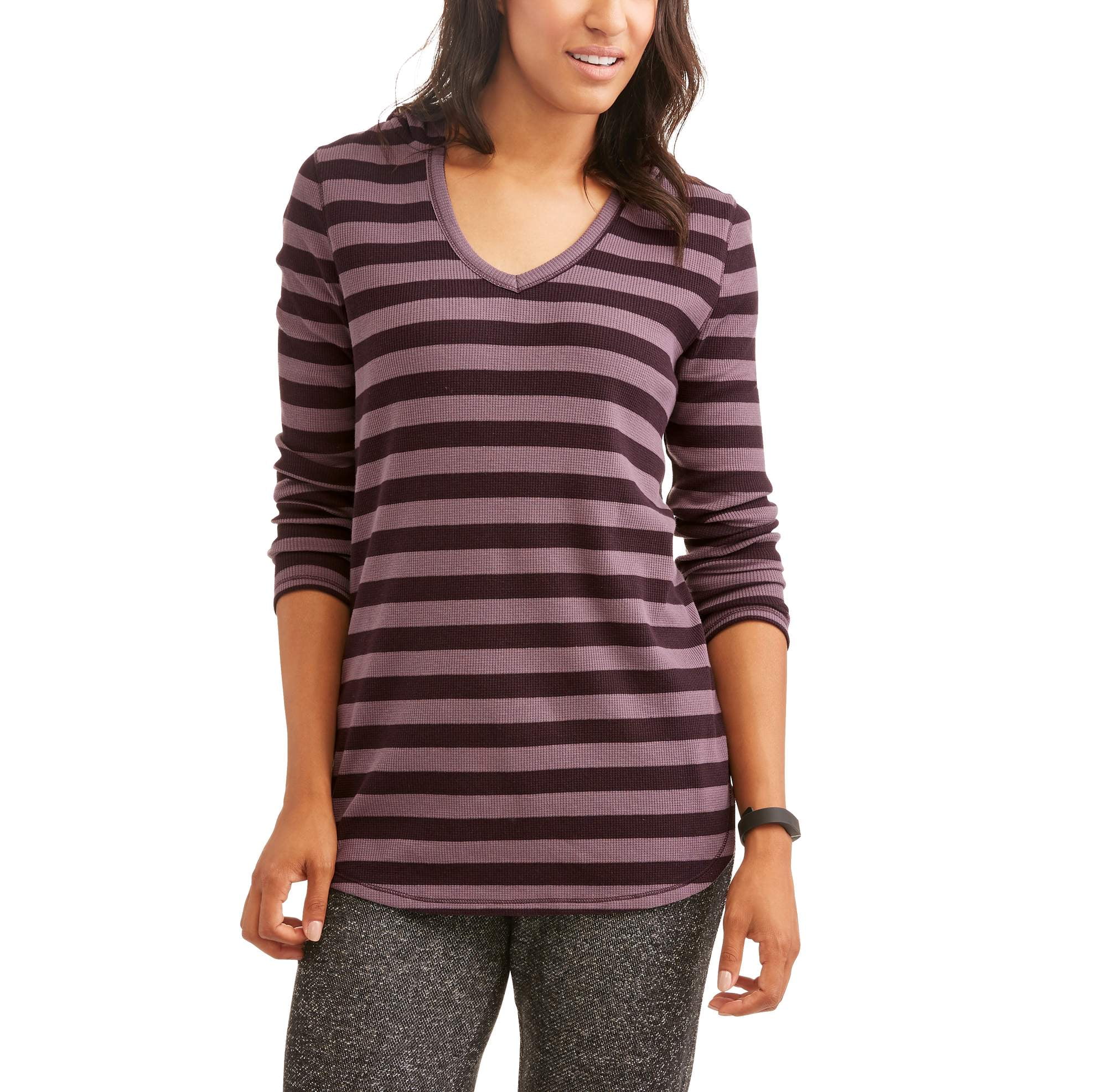 Olivia Sky Olivia Sky Women's Athleisure Striped Tu