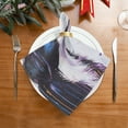 thumbnail image 2 of Napkin Satin Napkin 20*20Inchx4 Kitchen Towel Dinner Plate Towel Decorative Towel Napkin Tea Towel Suitable For Kitchen Table Dog and Butterfly, 2 of 8