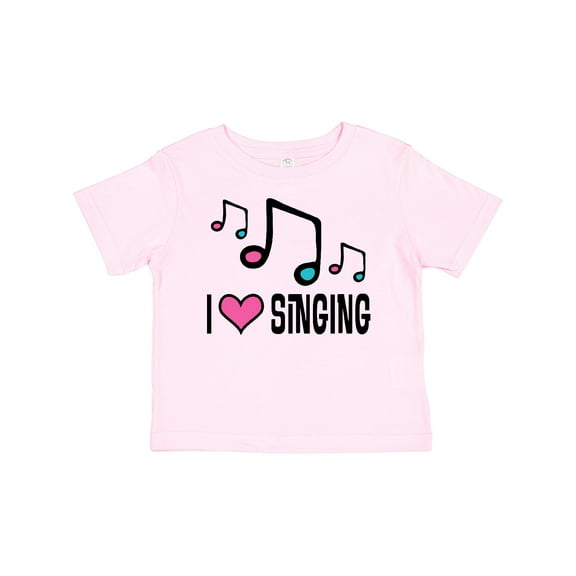 Inktastic Choir Singer Music I Love Singing Girls Baby T-Shirt