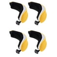 thumbnail image 1 of 4Pcs/Set Mesh Golf Club Head Cover Hybrid UT Headcover with Number Tag Replacement, 1 of 8