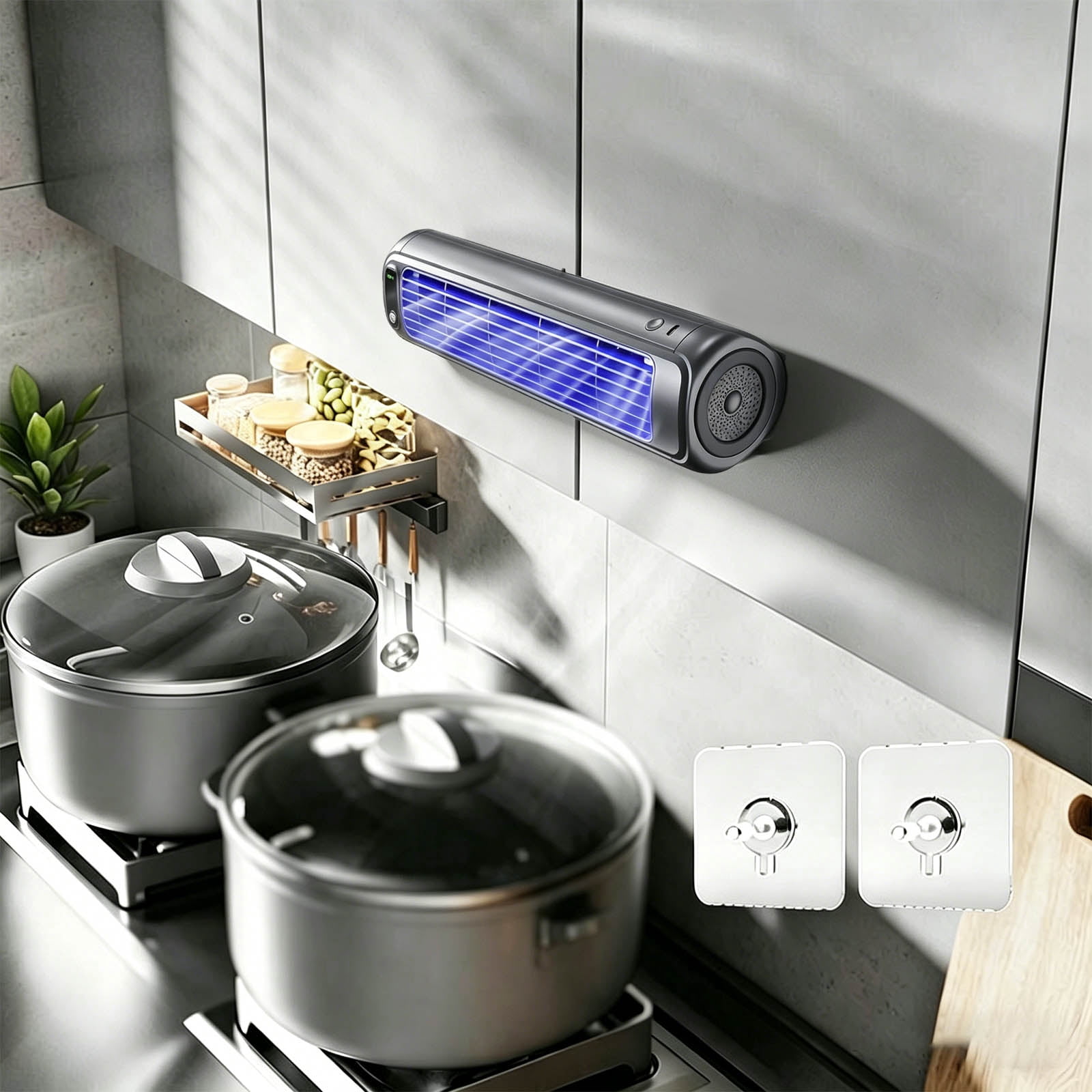 LED Touch Screen Portable Air Cooler 2026 Cooling Ace Mini Cooling Fan USB Rechargeable for Home Kitchen