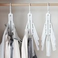 thumbnail image 4 of Space Saving Clothes Hanger Multiple Layers Multifunctional Uses Rack Organizer Clothes Wardrobe for Laundry Room, 4 of 5