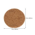 thumbnail image 2 of 12Pcs Bird Nesting Pads Coconut Fiber Pigeon Nest Mat Coconut Fiber Mat for Bird Breeding Nests, 2 of 7