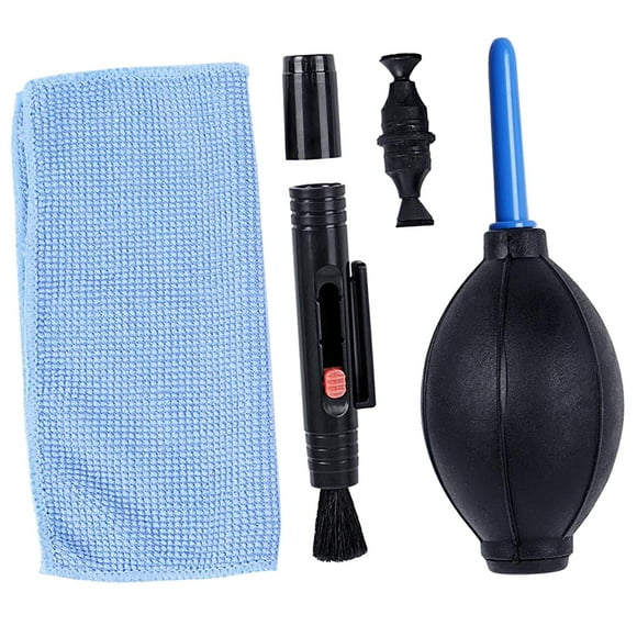 Kit de limpieza de cámara limpiador con sopdor de polvo/paño de limpieza/herramientas de de limpieza para LCD DSLR telescopio