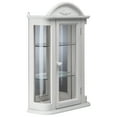 thumbnail image 4 of Design Toscano Rosedale Hardwood Wall Curio Cabinet: Lily White Finish, 4 of 4