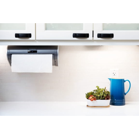 Automatic Paper Towel Dispenser - Grey, Under Cabinet Mounted