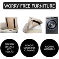 thumbnail image 4 of Cama ortopédica para perros Club Nine Pets Metro Medium Charcoal, 4 of 6