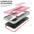 thumbnail image 7 of FITO For Google Pixel 5 Case, Phone Case with Screen Protector and Kickstand (Pink), 7 of 7