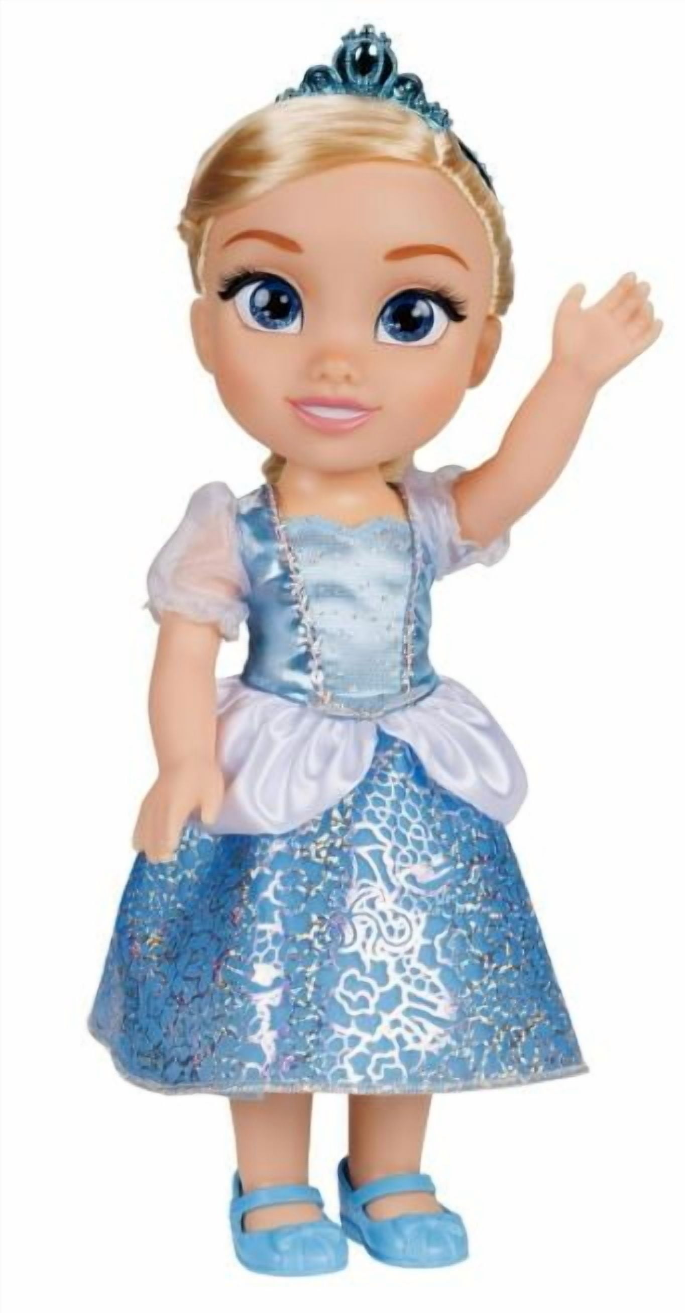 Disney Princess My Friend Cinderella Doll 14 inch Tall Includes Removable Outfit, Tiara, Shoes & Brush