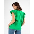 thumbnail image 3 of Blusa con escarolas, 3 of 5