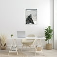 thumbnail image 2 of Stupell Home Décor Industries Horse Galloping over Abstract Patterns Geometric Shapes, 24 x 30, Designed by Jenny McGee, 2 of 7