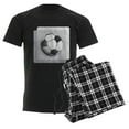 thumbnail image 6 of CafePress - Soccer Ball Men's Dark Pajamas - Men's Dark Loose Fit Cotton Pajama Set, 6 of 7