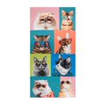 thumbnail image 1 of Serviette de Plage Chats, 1 of 1