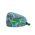 thumbnail image 1 of 8 Pcs Gourd Caps Nurse Long-time Service Pure Color Dull Polish Printed Professional Assorted Colors Work Uniform Operating Hats L31, 1 of 6